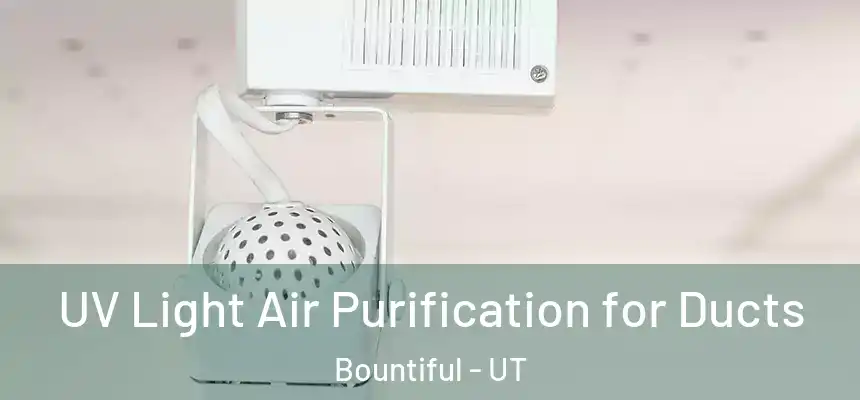  UV Light Air Purification for Ducts Bountiful - UT